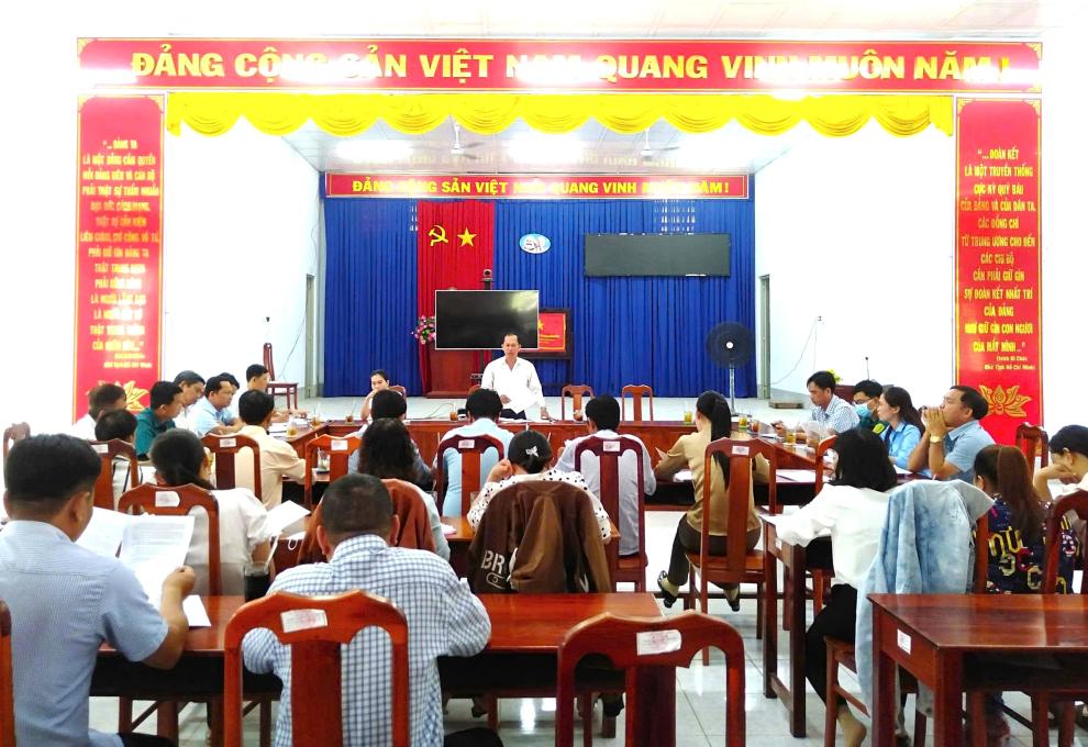 Triển khai kế hoạch lấy ý kiến cử tri đối với đề án sắp xếp đơn vị hành chính cấp xã, cấp tỉnh 