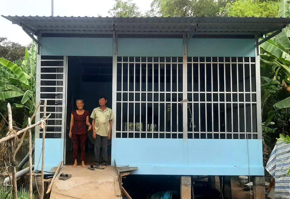 Tấn Mỹ cơ bản hoàn thành chương trình xoá nhà tạm, nhà dột nát