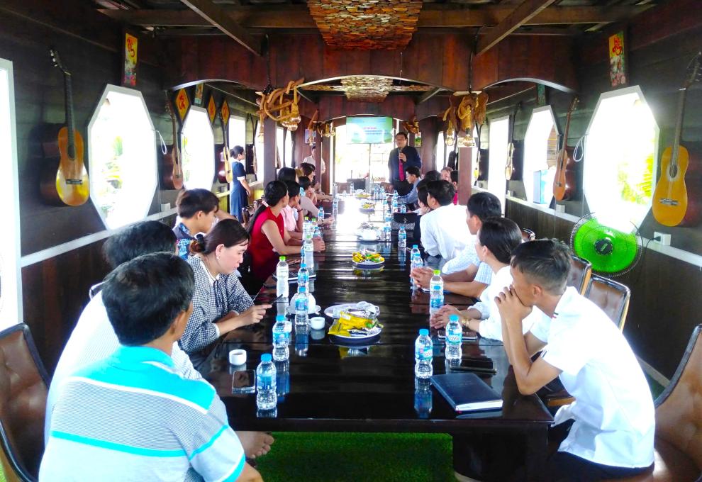 Tỉnh tập huấn nâng cao nhận thức cho cộng đồng địa phương về xu hướng Net zero 