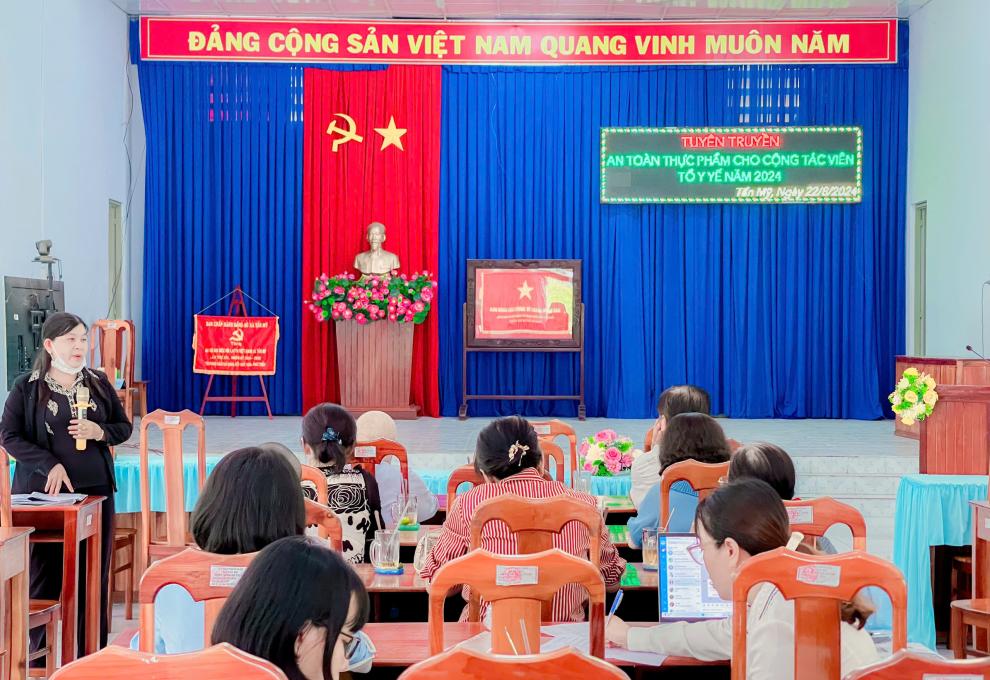Đẩy mạnh công tác vệ sinh an toàn thực phẩm 