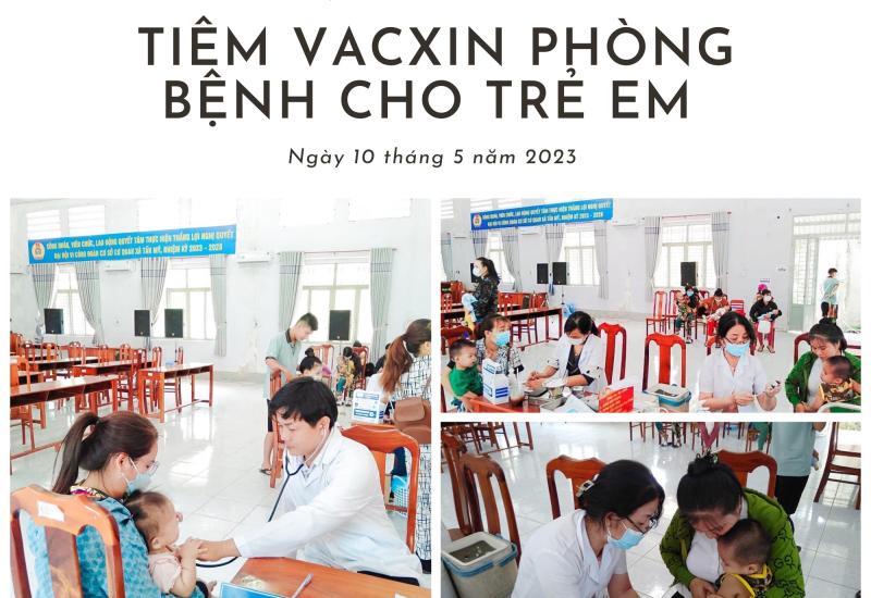TIÊM VACXIN PHÒNG BỆNH CHO TRẺ 