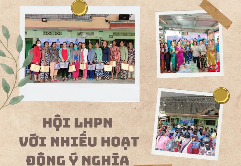 Hội LHPN với nhiều hoạt động ý nghĩa