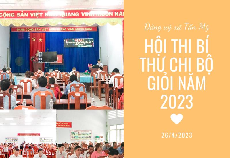 Khai mạc hội thi Bí thư chi bộ giỏi năm 2023
