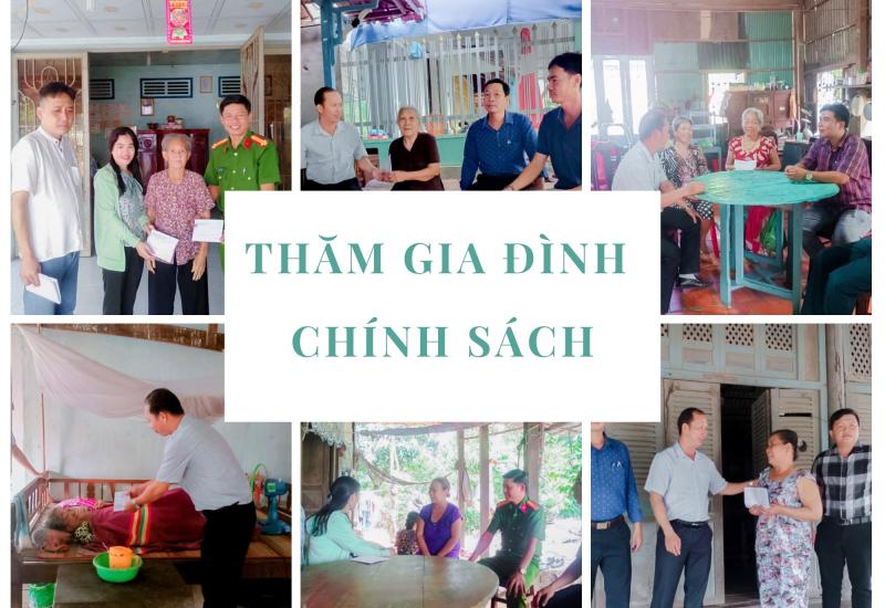 Thăm gia đình chính sách 