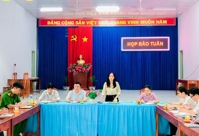 HỌP BÁO TUẦN 