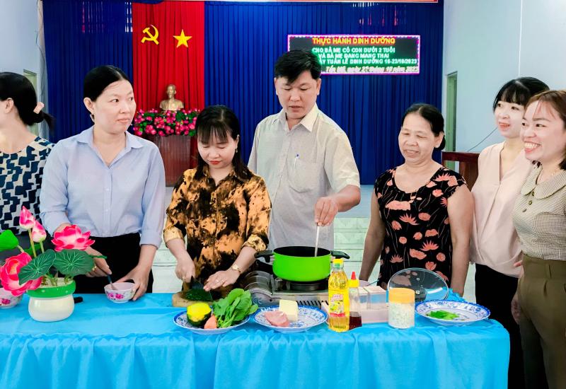 Tuyên truyền tuần lễ dinh dưỡng 