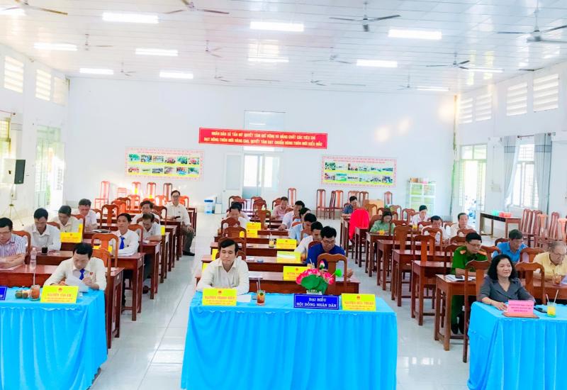 HĐND xã Tấn Mỹ tổ chức kỳ họp lần thứ 10