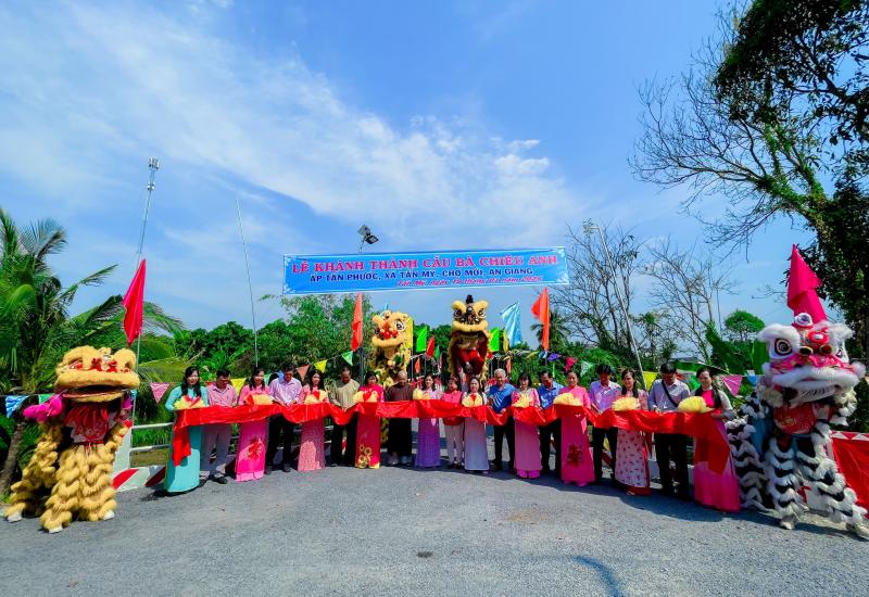 Lễ khánh thành cầu bà Chiêu Anh 