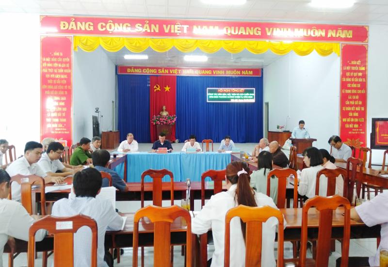 Tổng kết khối Dân vận 