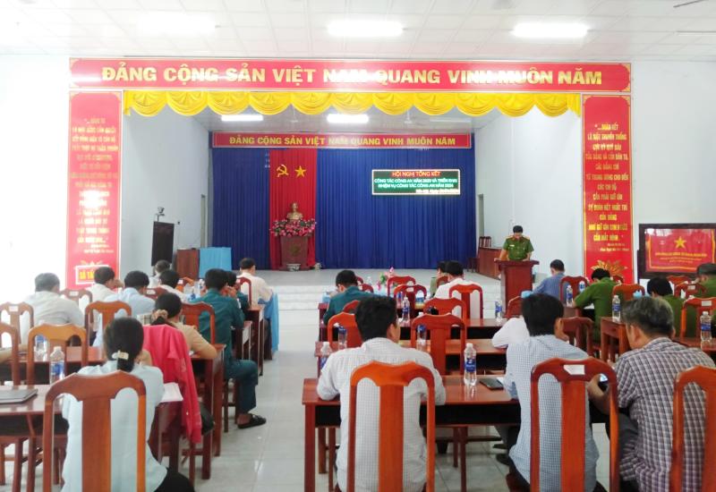 Tổng kết công an xã 