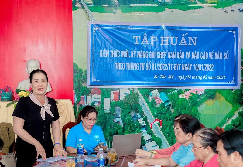 Huyện tập huấn công tác Dân số 