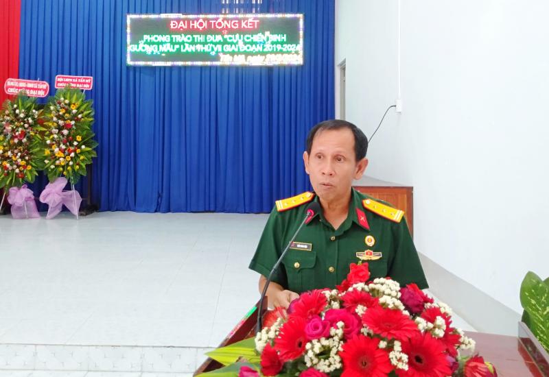 Đại hội tổng kết Hội cựu chiến binh xã Tấn Mỹ