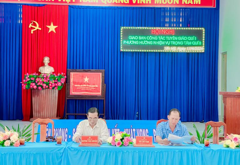  Hội nghị giao ban công tác Tuyên giáo quý I 
