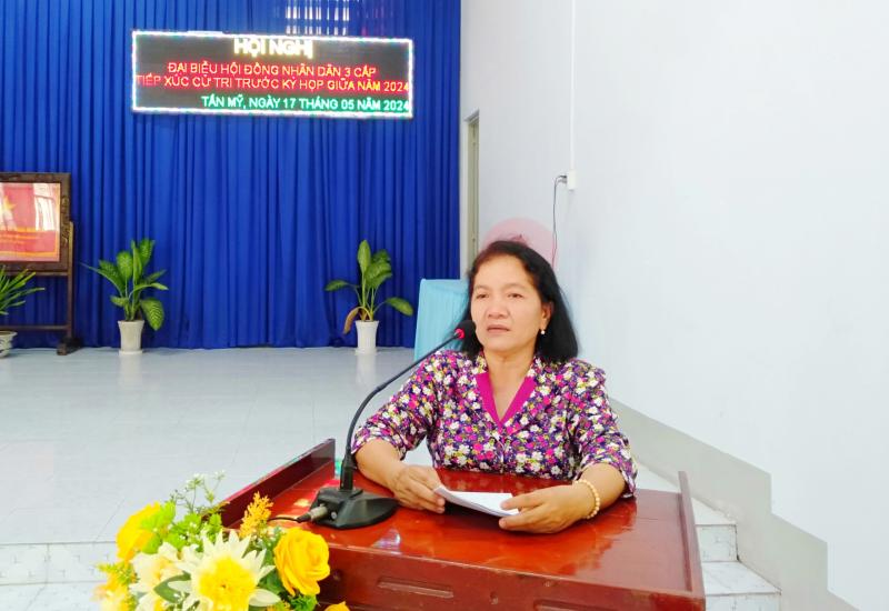 Đại biểu HĐND 03 cấp tiếp xúc cử tri trước kỳ họp