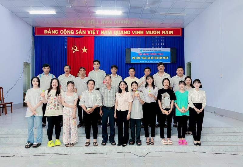 Thành lập mô hình điểm “Câu lạc bộ tiền hôn nhân” 