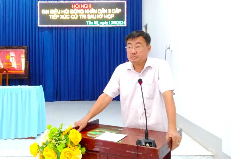 Đại biểu HĐND 3 cấp với cử tri sau kỳ họp 