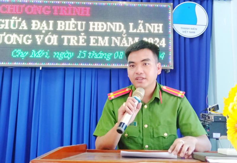 Tuyên truyền luật giao thông đường bộ 