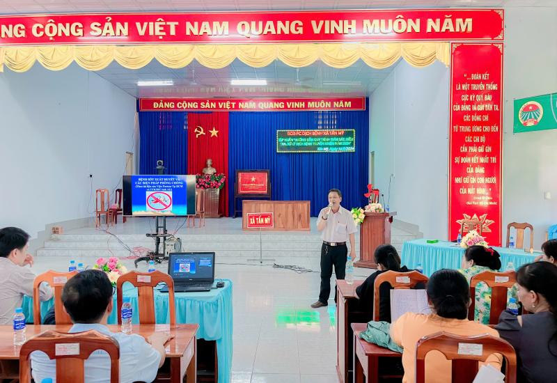 Hội nghị tập huấn điều tra, xử lý dịch bệnh truyền nhiễm 