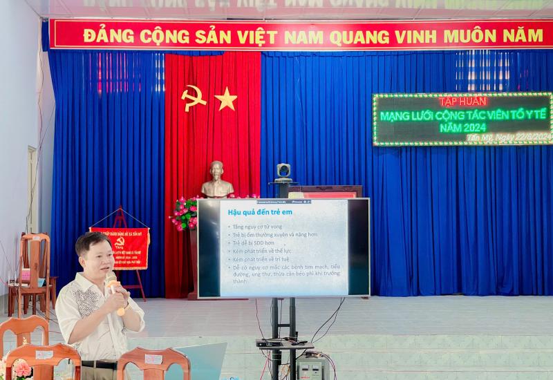 Hội nghị tập huấn cải thiện dinh dưỡng 