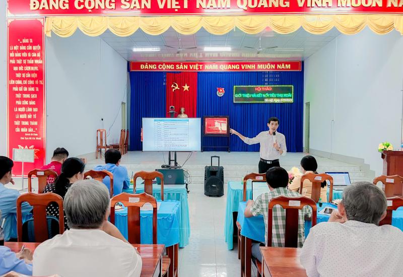 Tỉnh tổ chức hội thảo giới thiệu và kết nối tiêu thụ xoài 