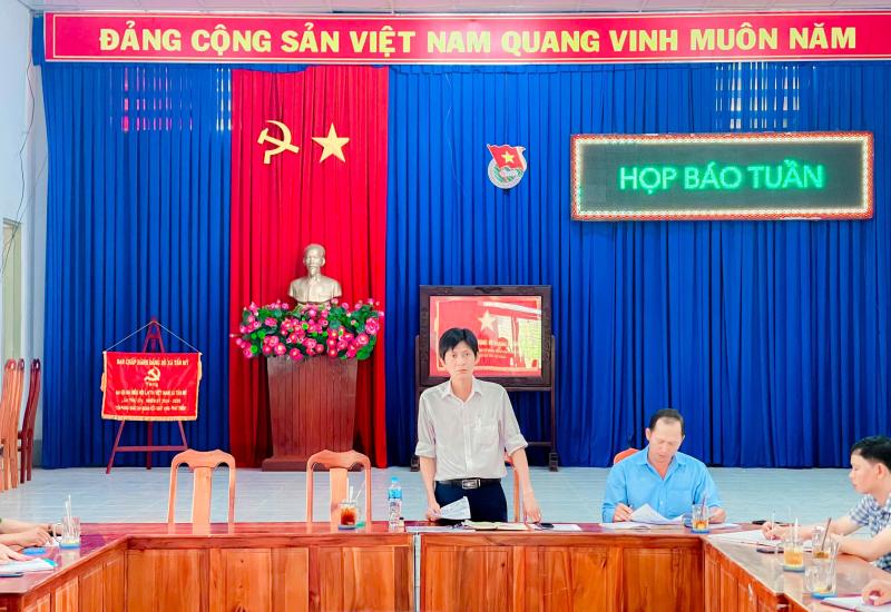 Họp báo đánh giá tình hình thực hiện nhiệm vụ chính trị