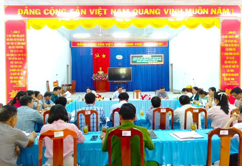 Hội nghị thông qua kết quả xóa nhà tạm, nhà dột nát 