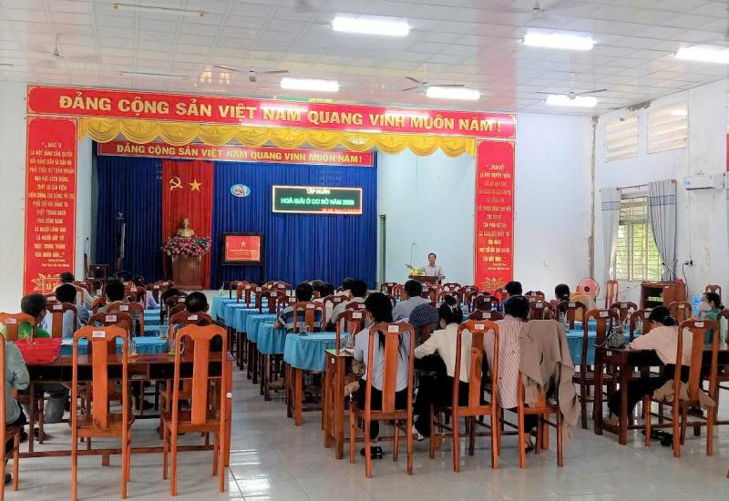 Tập huấn công tác Hòa giải ở cơ sở 